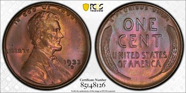 1933-D 1C MS65BN