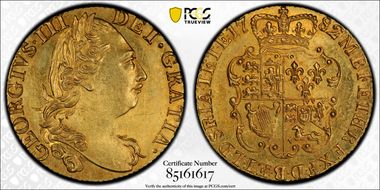 1782 Guinea S-3728 MS63