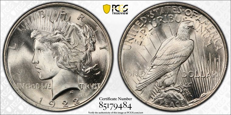 Cert 85179484 - Coin Image