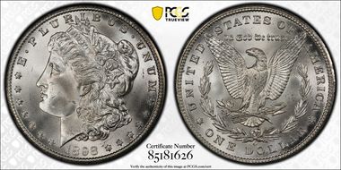 1898-O $1 MS66+