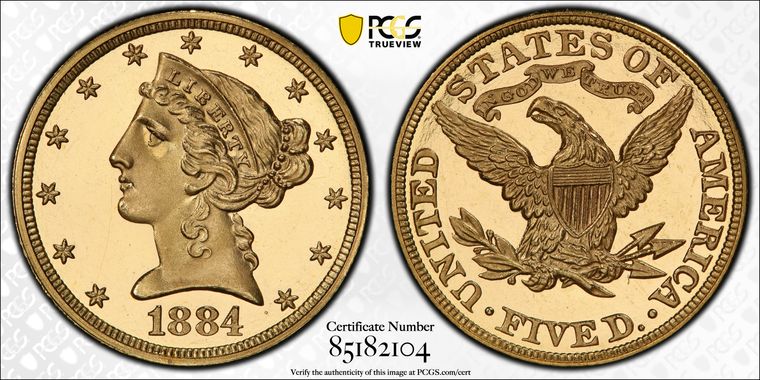 Cert 85182104 - Coin Image