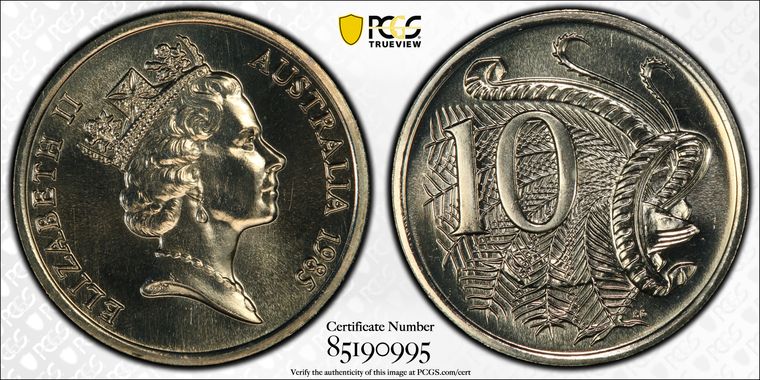 Cert 85190995 - Coin Image