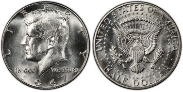 1967 50C DDR, FS-801 MS65