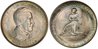 1936-D 50C Cincinnati MS67+