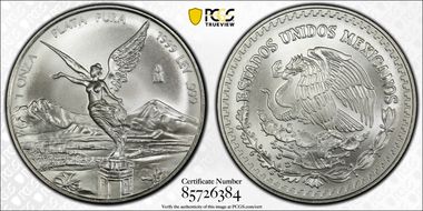 1999-Mo Onza Libertad Ag MS68