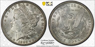1886-O $1 MS61