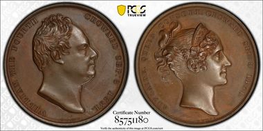 1831 Medal Eimer-1251 Bronzed AE SP64
