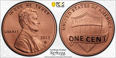 2017-S 1C Shield Enhanced Unc Set FDI Denver ANA SP70RD