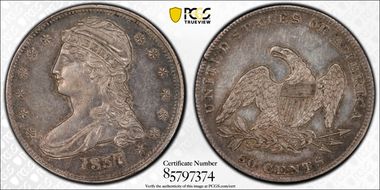 1837 50C GR-25 AU55