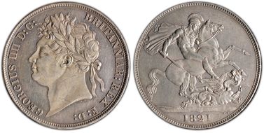 1821 Crown S-3805 Secundo MS61