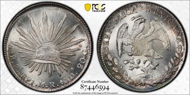 1891-Pi MR 8 R Pi82 MS64+