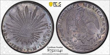 1846-Go PM 8 R Go29 MS64