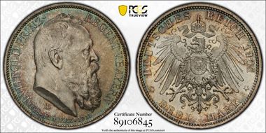 1911-D 3 Mk Birthday J-49 Ag MS65