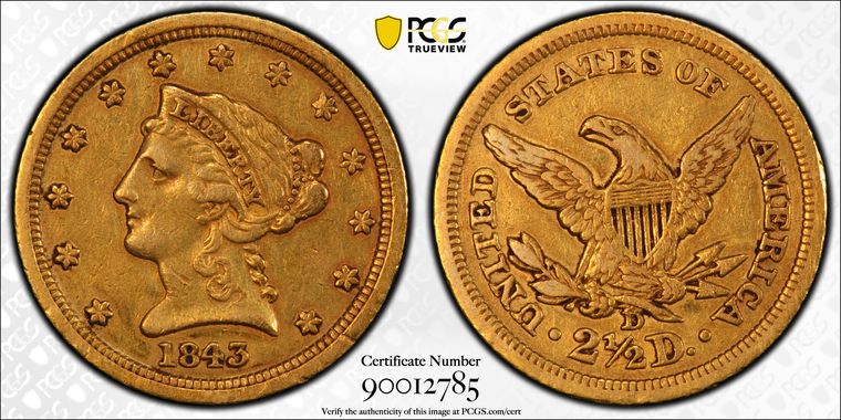 Cert 90012785 - Coin Image