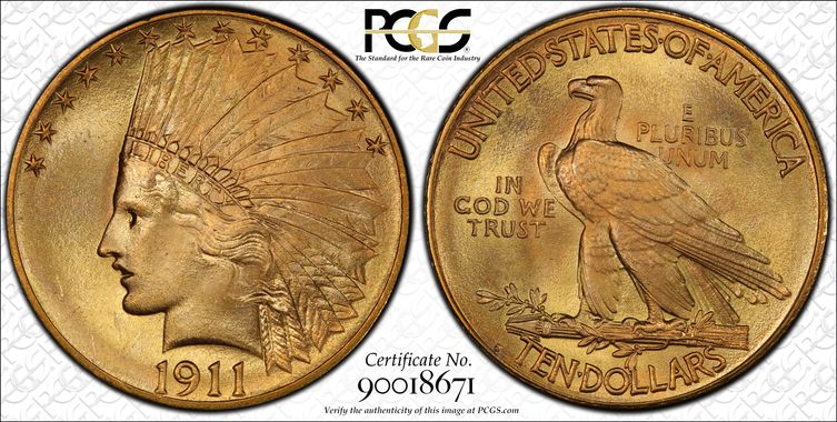 Cert 90018671 - Coin Image