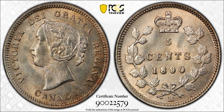 Cert 90022579 - Coin Image
