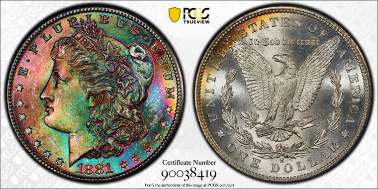 Cert 90038419 - Coin Image