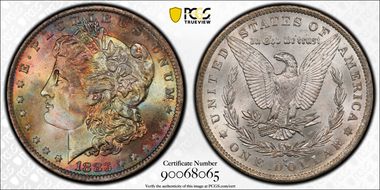1883-O $1 MS67+