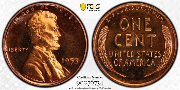 Cert 90076734 - Coin Image