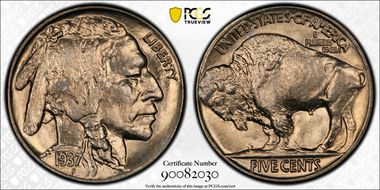 1937 5C MS67