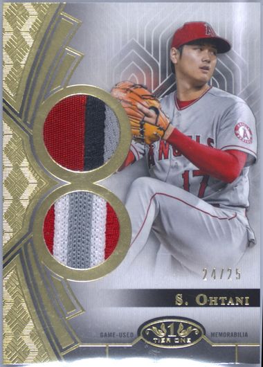 【世界で1枚】大谷翔平TOPPS TIER ONE RELICS #T1RSO2 Auction Prices Realized Baseball Cards 2023 TOPPS TIER ONE