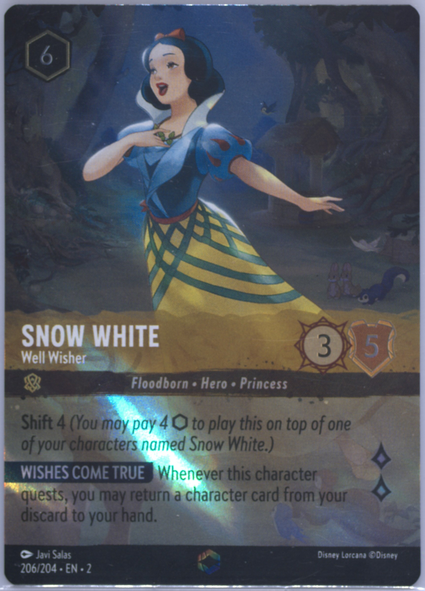 snow white lorcana card 2023 Disney Lorcana Snow White and the Seven Dwarfs (8 cards) – Blue Breaks  Sports Card & Hobby Shop main image 1