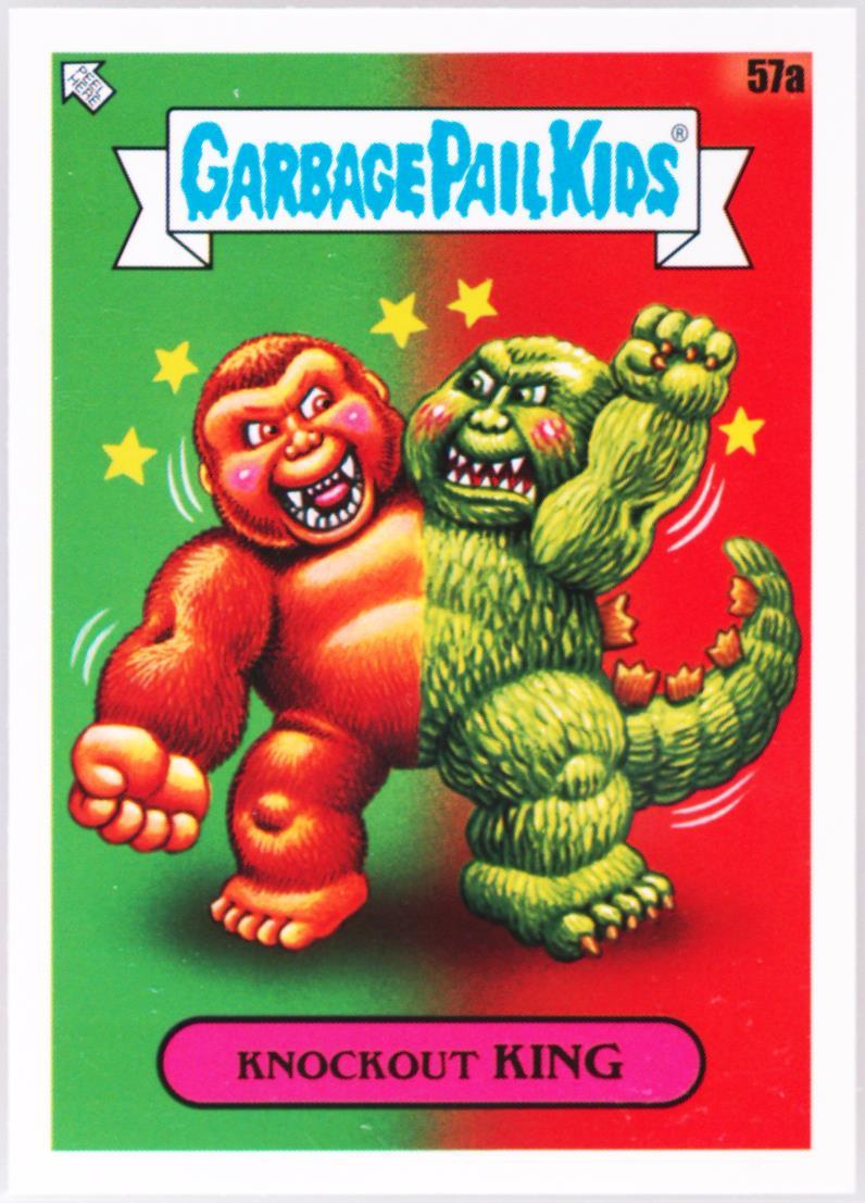 2023 Topps Garbage Pail Kids Intergoolactic Mayhem #57a Knockout King front