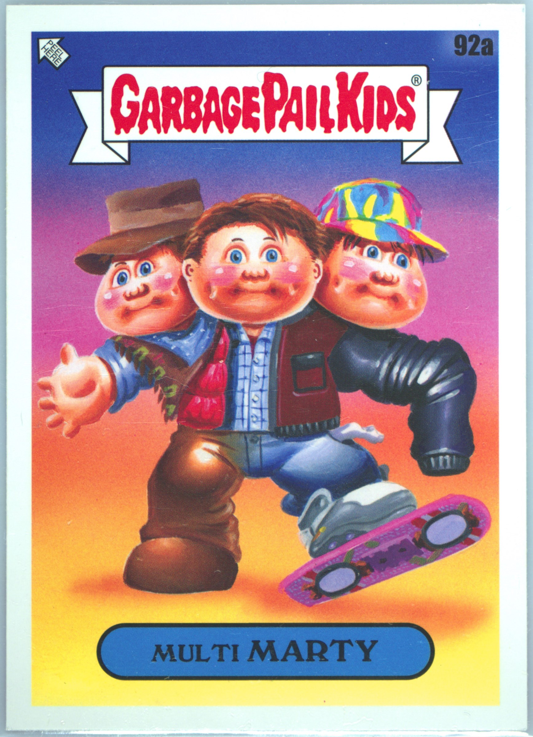 2023 Topps Garbage Pail Kids Intergoolactic Mayhem #92a Multi Marty front