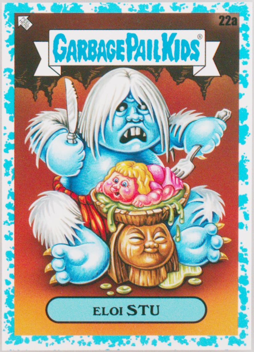 2023 Topps Garbage Pail Kids Intergoolactic Mayhem Galaxy #22a Eloi Stu front