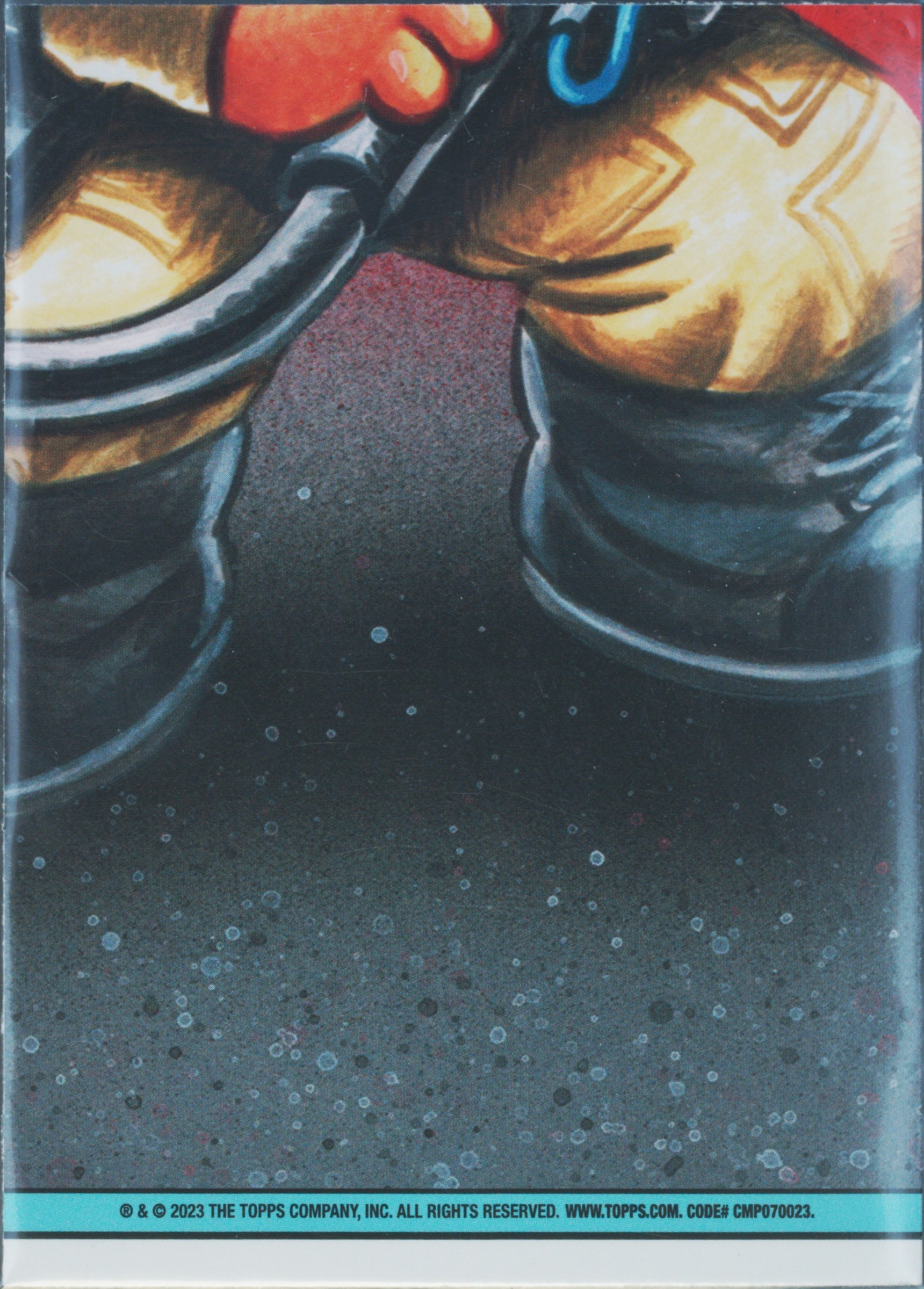 2023 Topps Garbage Pail Kids InterGoolactic Mayhem Black Hole #98b Piercing Snow Sam front