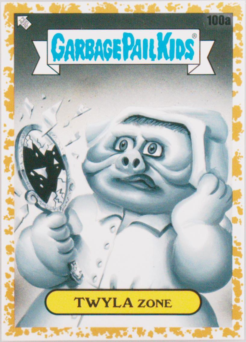 2023 Topps Garbage Pail Kids Intergoolactic Mayhem Fool'S Gold #100a Twyla Zone front