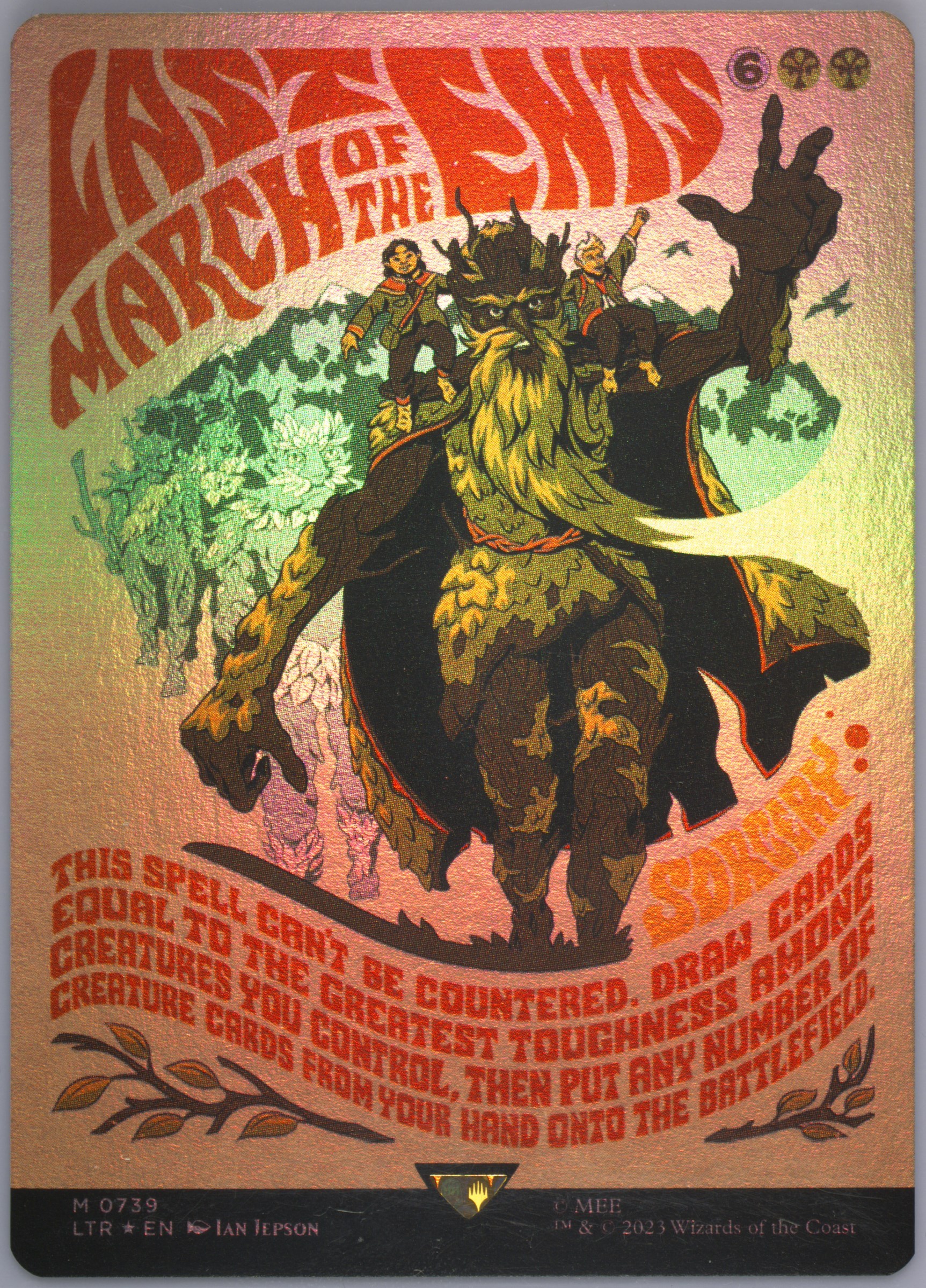 last march of the ents mtg card Last March of the Ents [The Lord of the Rings: Tales of Middle-Earth P