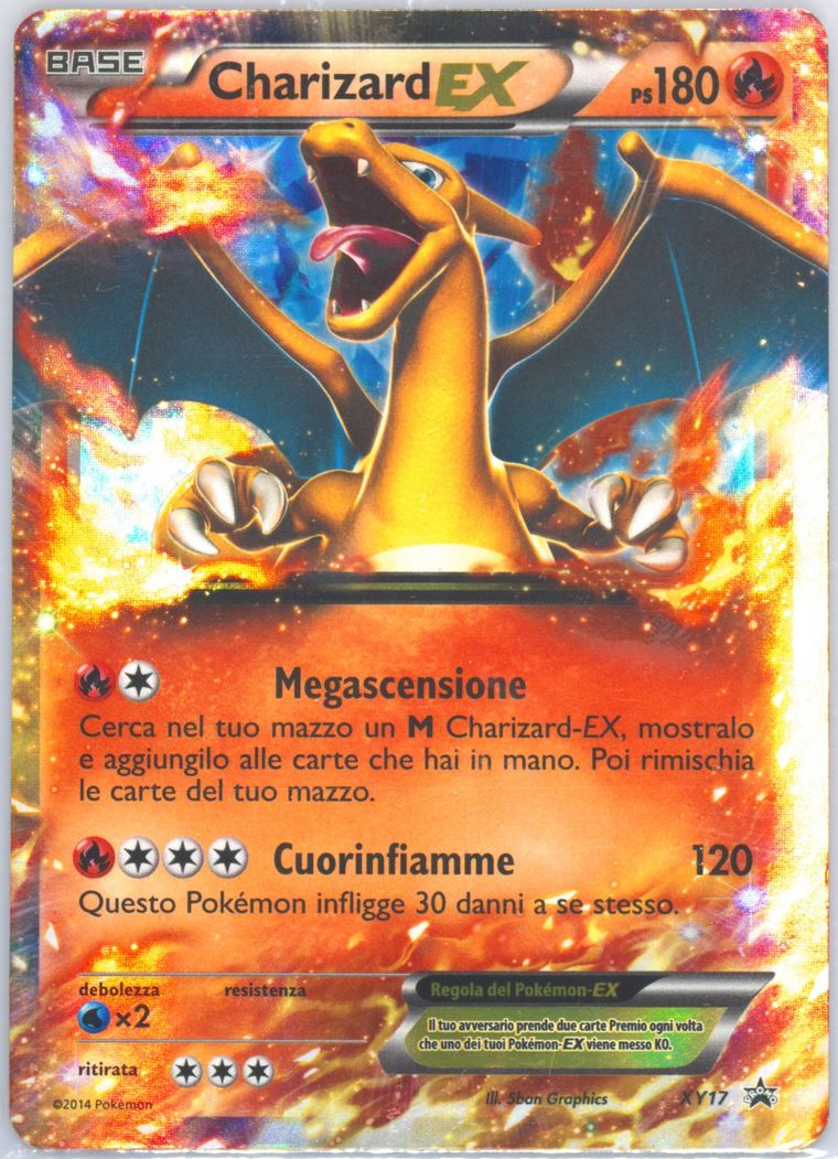 Charizard EX (Pokemon Xy Black Star Promo)