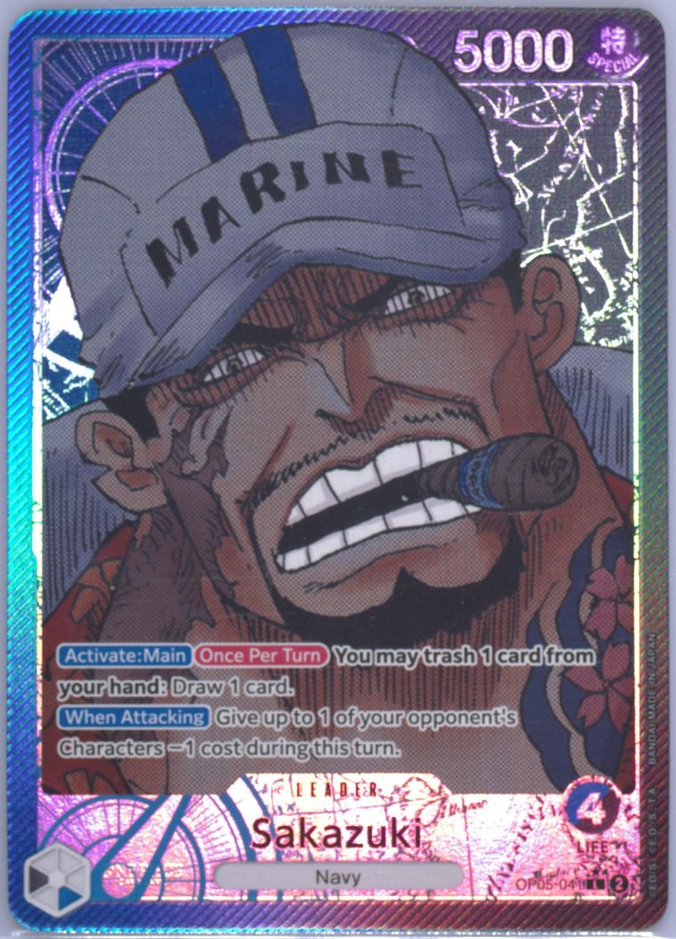 sakazuki one piece card game ST26 Purple Black Monkey D. Luffy – Starter Deck (EN) main image 1