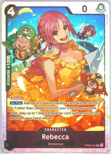【PSA10】レベッカ 2023 ONE PIECE 2023 One Piece Kingdoms Of Intrigue 039 Rebecca Alternate