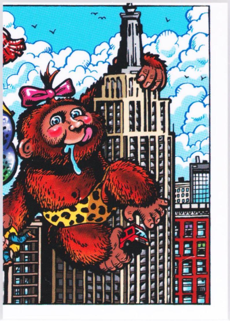 2022 Topps Garbage Pail Kids Nycc Promo Topps Digital Booth #9 Gpk Puzzle Card front