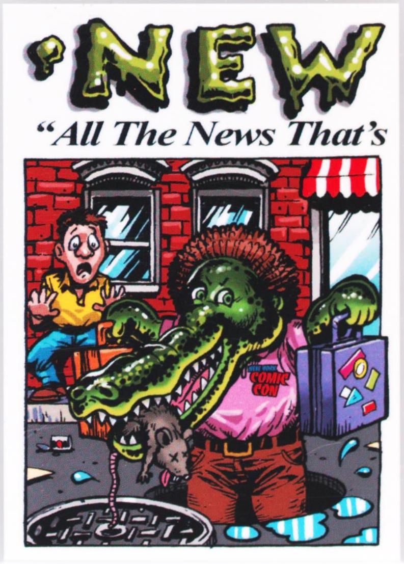 2022 Topps Garbage Pail Kids NYCC Promo GPK Puzzle Card - Topps #1 Gpk Puzzle Card front