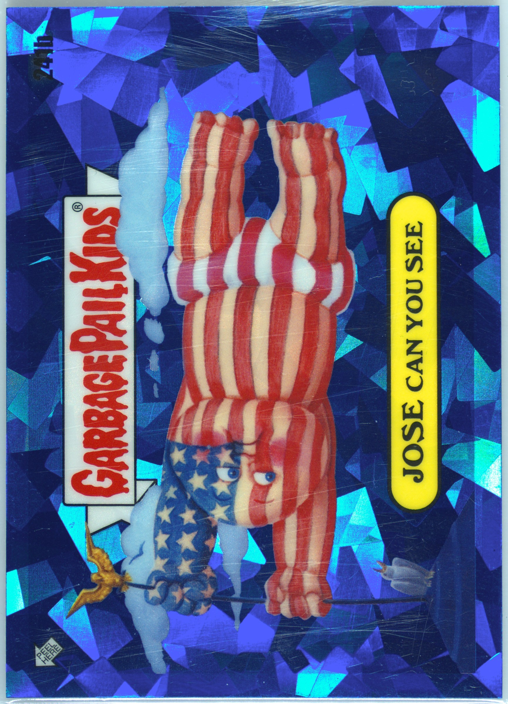2023 Topps Garbage Pail Kids Sapphire Edition #241b Jose Can You See front