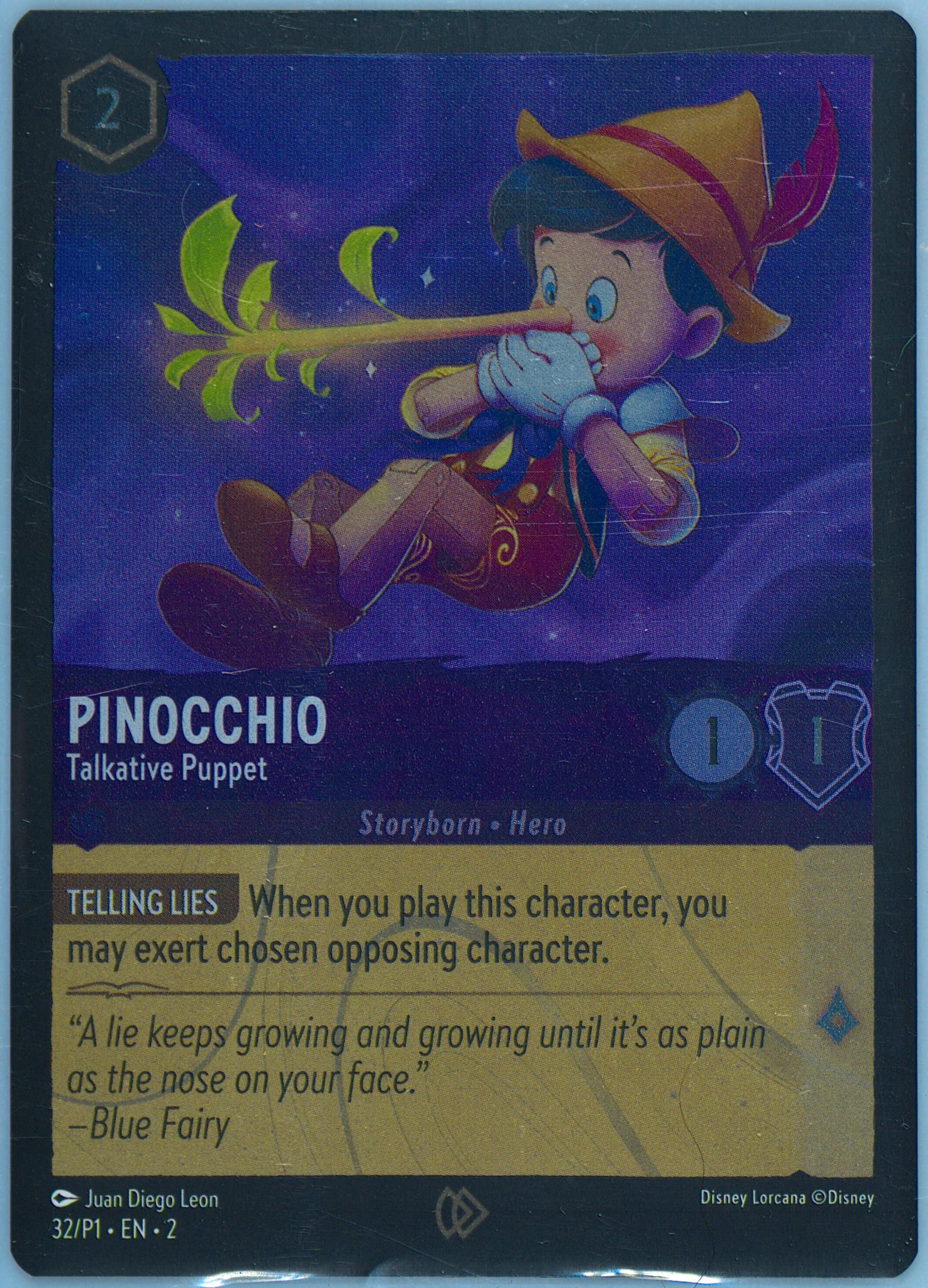 ロルカナ　プロモ　ピノキオ　PSA10 Spec Details