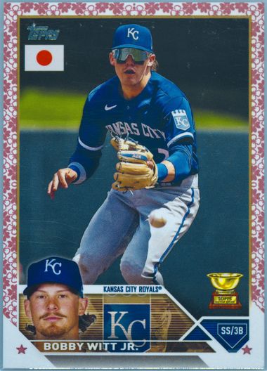 BOBBY WITT JR TOPPS JAPAN EDITION PSA7（2018 Topps Gallery #116 