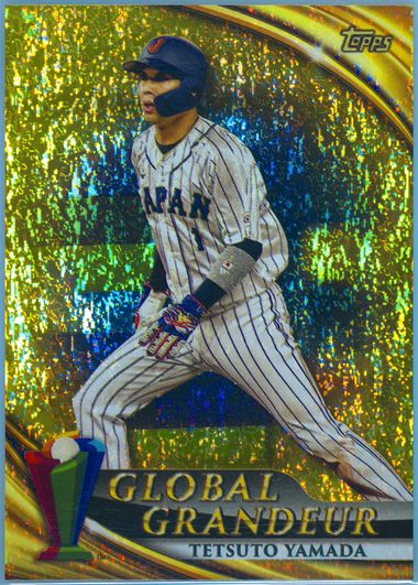 PSA9 Topps 2023 wbc 山田哲人Global Grandeur