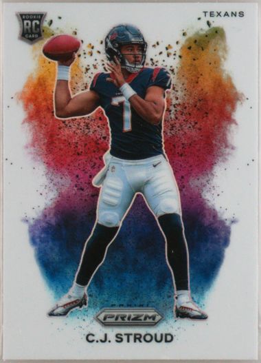 シングルカード PSA 9 2023 Prizm C J Stroud Color Blast 2023 Panini Prizm Color Blast #CB6 CJ Stroud PSA 9 RC RC SP