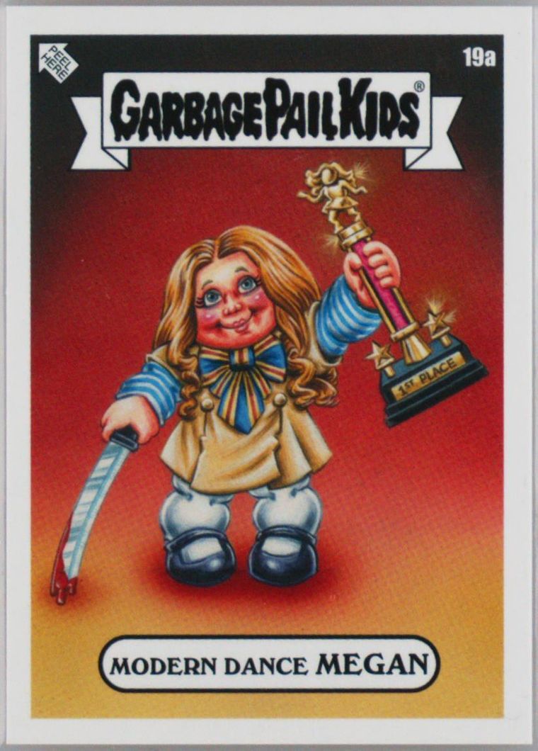 2023 Topps Garbage Pail Kids Oh The Horrible #19a Modern Dance Megan front