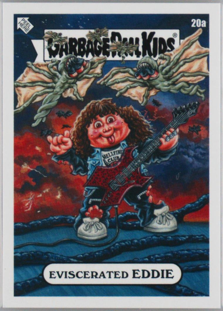 2023 Topps Garbage Pail Kids Oh The Horrible #20a Eviscerated Eddie front
