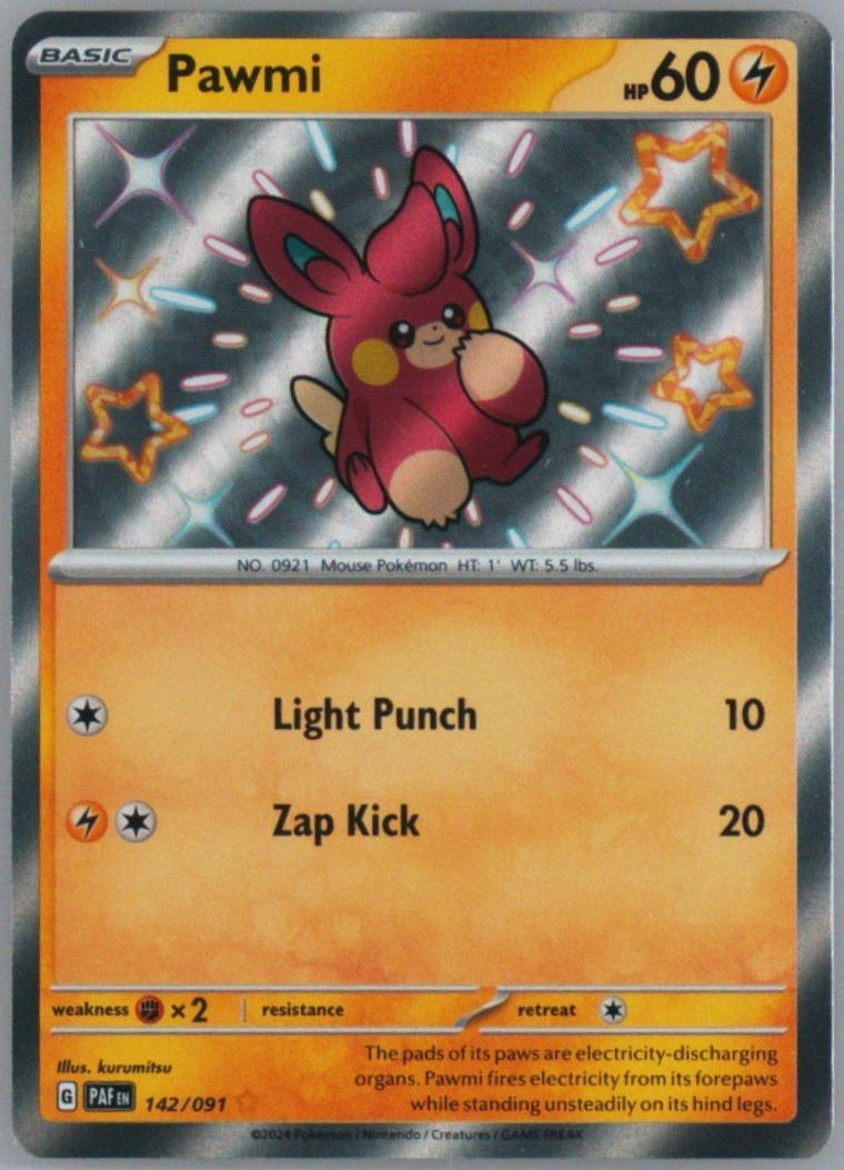 Pawmi (Paldean Fates)