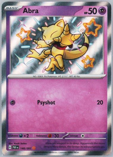 Auction Prices Realized Tcg Cards 2024 POKEMON PAF EN