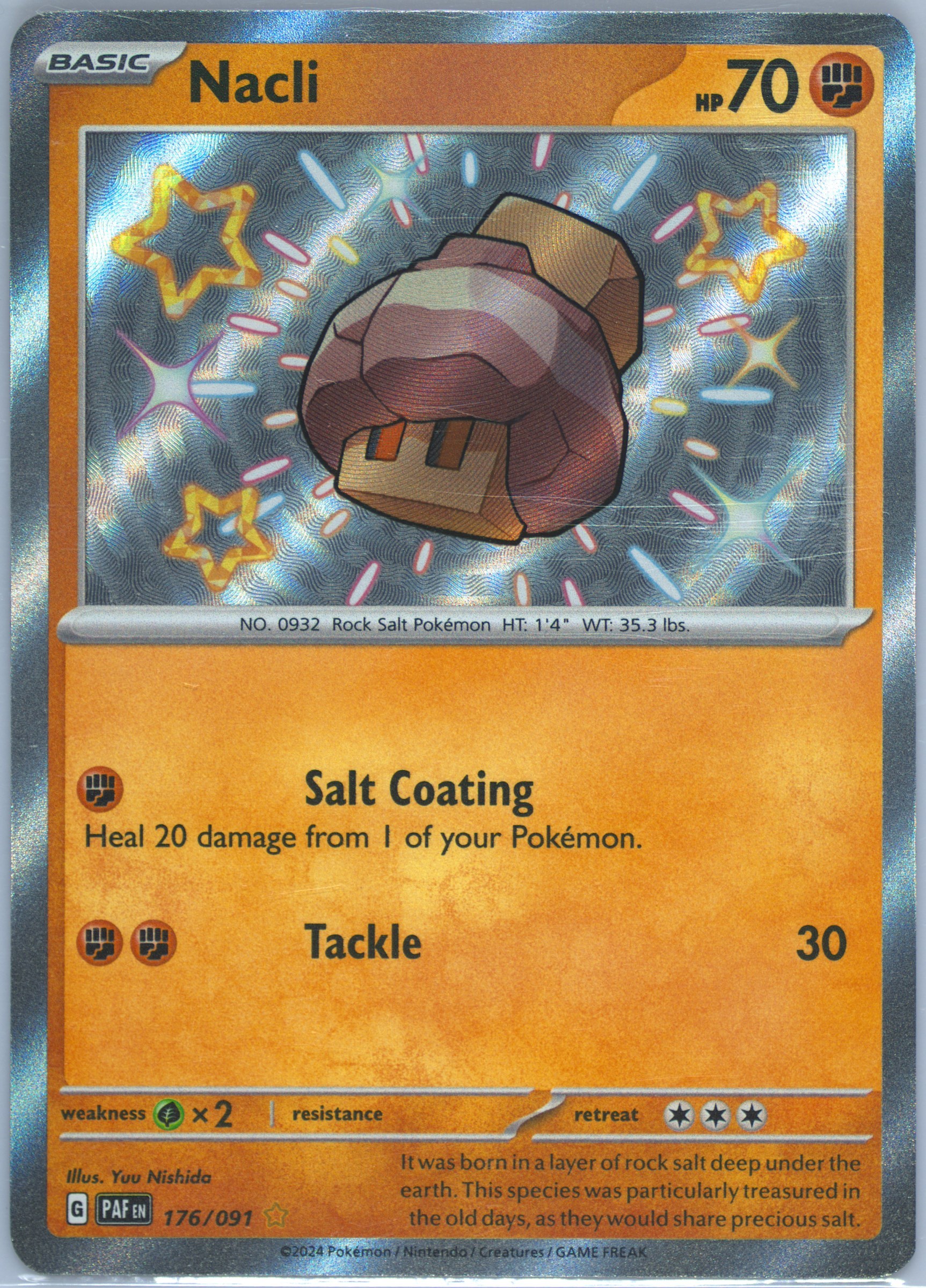 nacli pokemon card price 082/132 Nacli