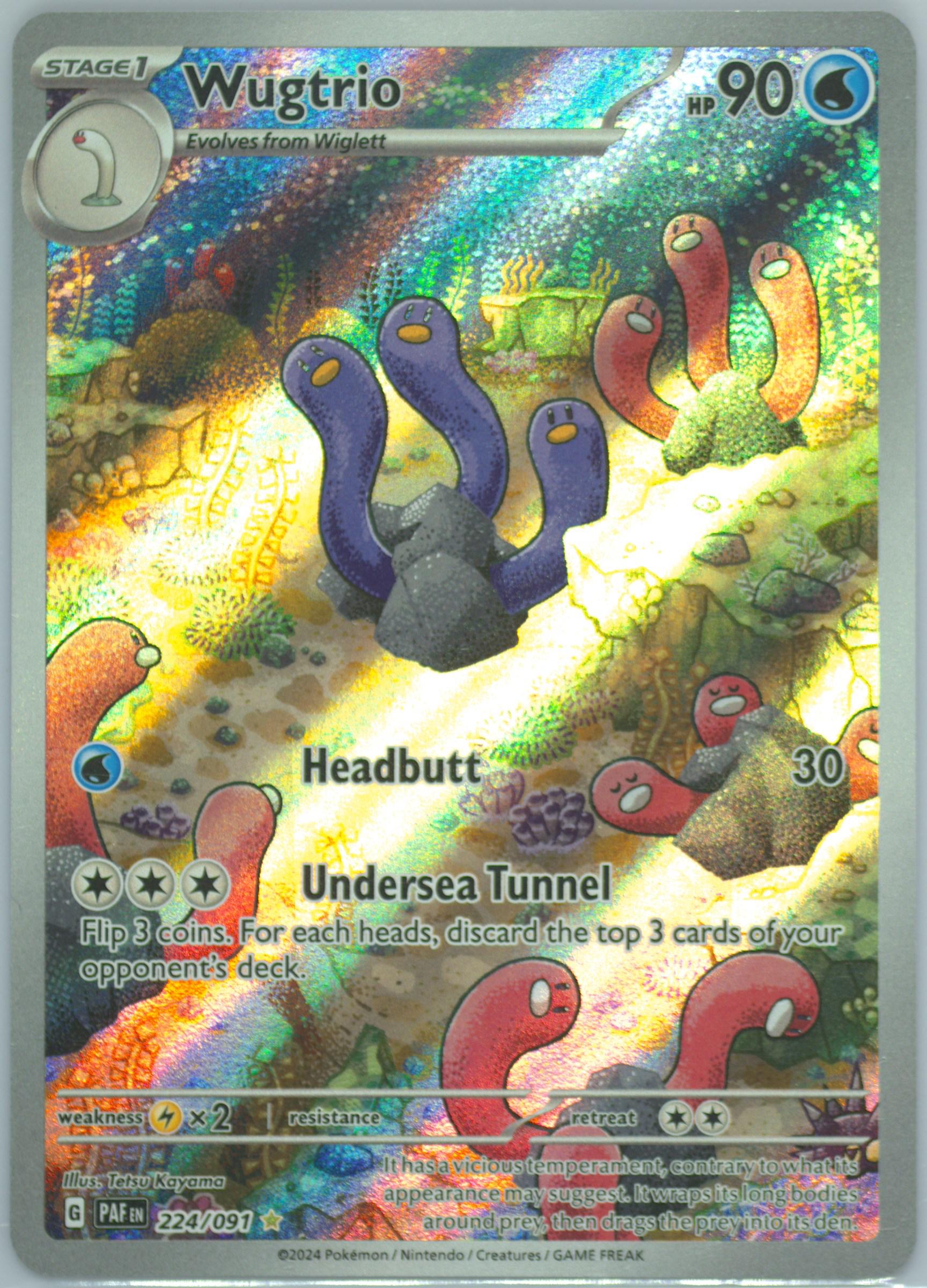 wugtrio pokemon card value Wugtrio (224/091)  PokeGuard