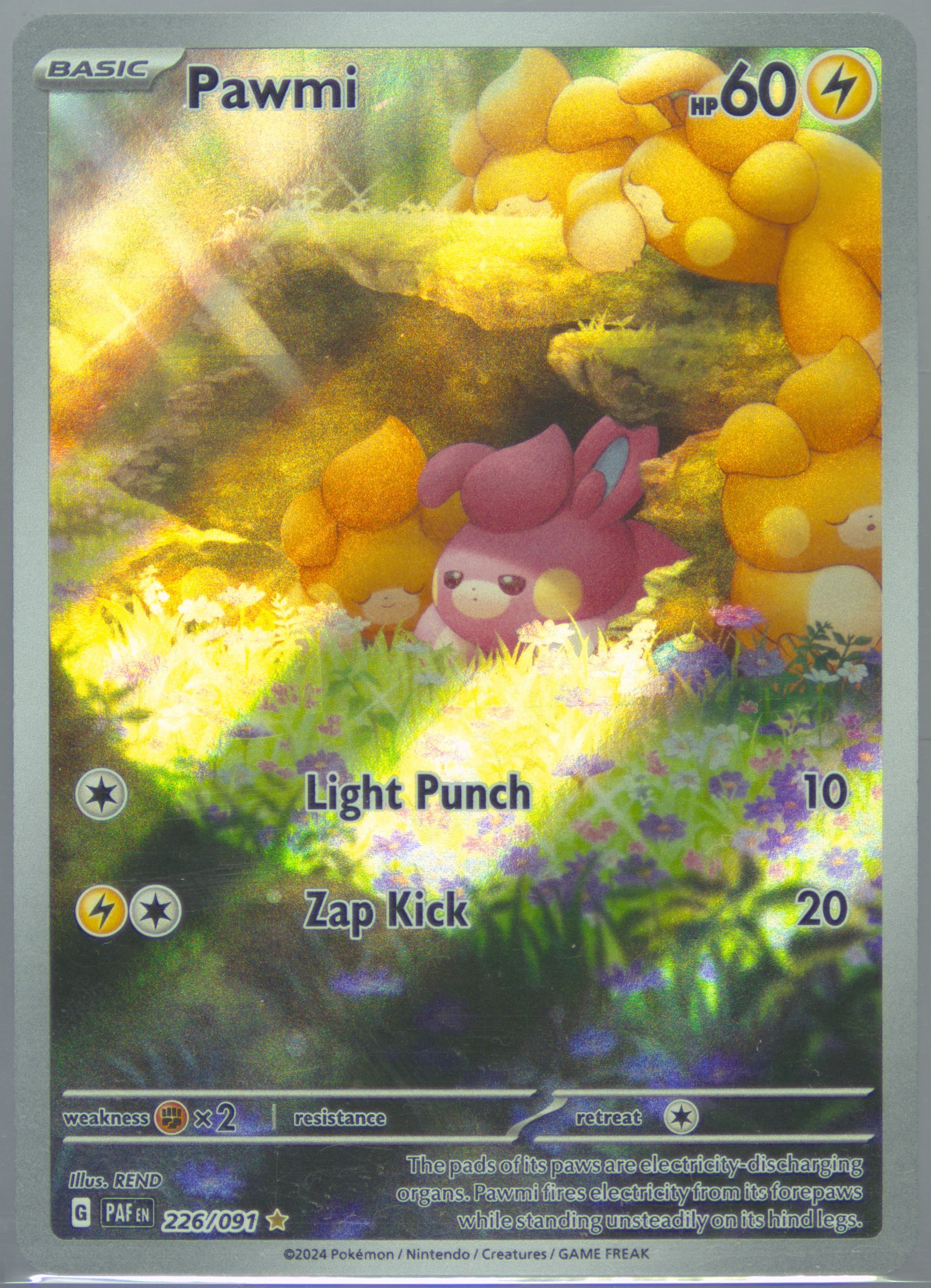 pawmi pokemon card Palkia - SL8 main image 0