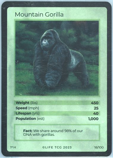 Auction Prices Realized Tcg Cards 2023 LIFE TCG MAMMALS Mountain